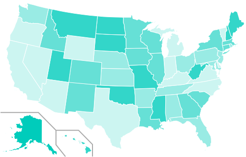 Grant Requests adjusted per-capita in poverty